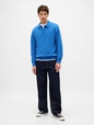 CashSoft Relaxed Polo Sweater