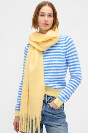 Brushed Fringe Scarf