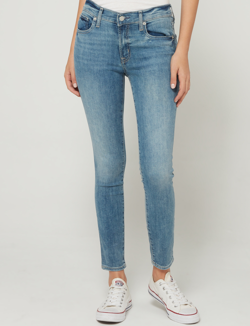 True Skinny Mid-Rise Jeans