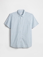 Stretch Poplin Shirt in Standard Fit