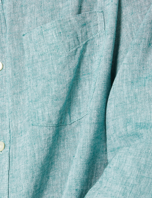 Linen-Blend Shirt in Standard Fit