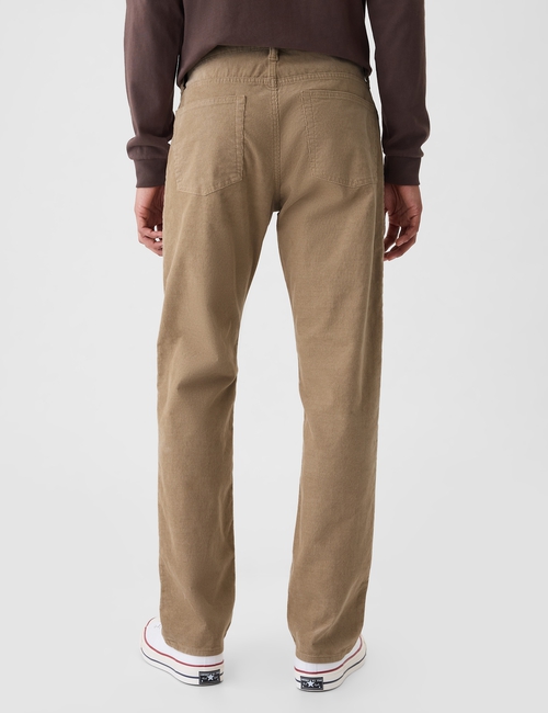 Straight Corduroy Jeans with GapFlex