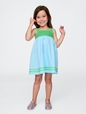 Baby & Toddler Crochet-Yoke Dress