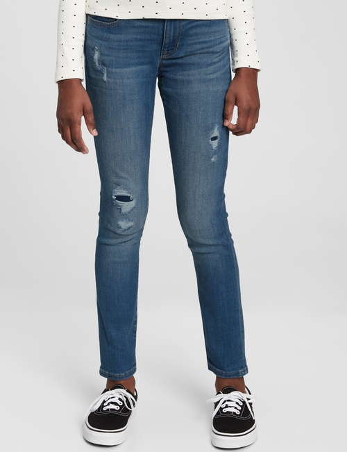 Kids Mid Rise Super Skinny Jeans