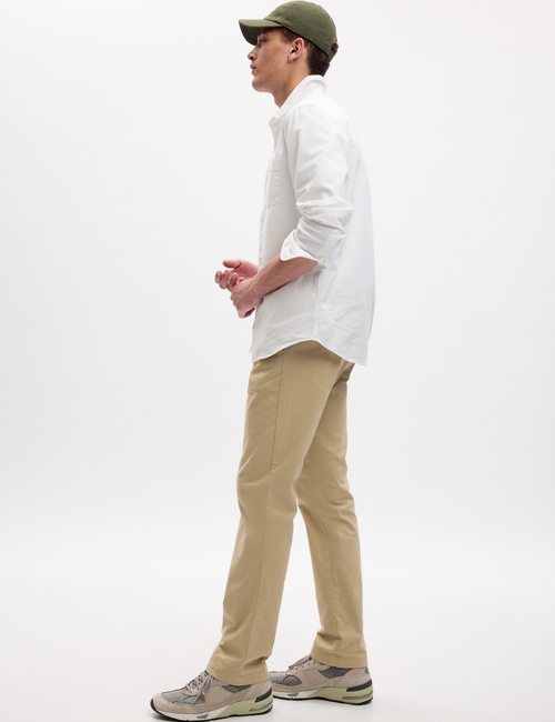 Modern Khakis in Straight Fit with GapFlex