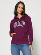 Gap Logo Zip Hoodie In Fleece