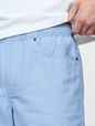 Linen-Cotton Easy Shorts