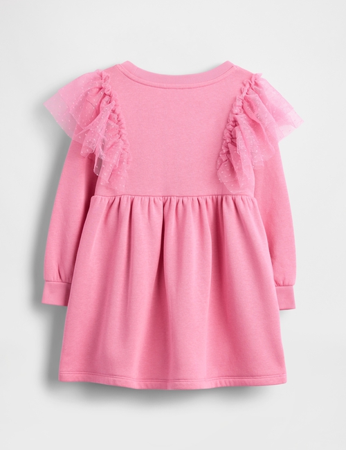 Baby & Toddler Tulle Sweatshirt Dress