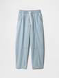Kids High Rise Pull-On Barrel Pants