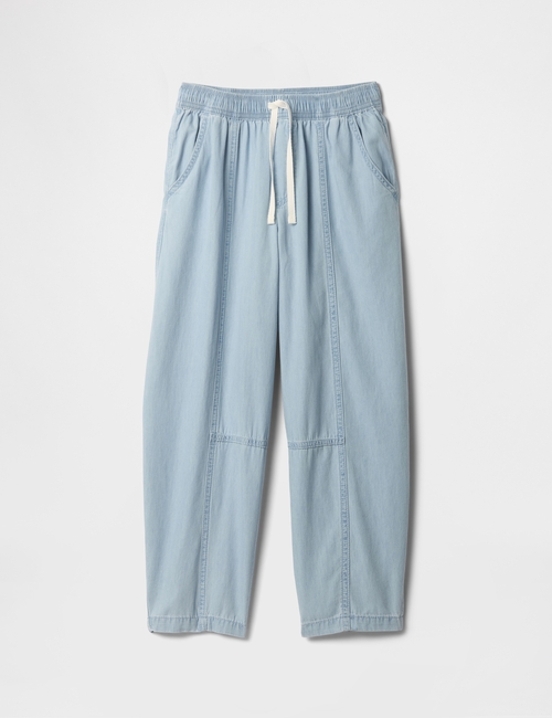 Kids High Rise Pull-On Barrel Pants