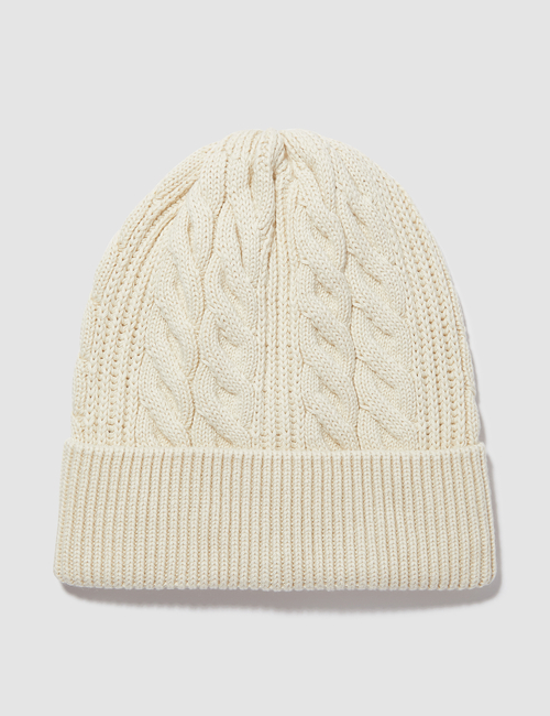 Cable-Knit Beanie