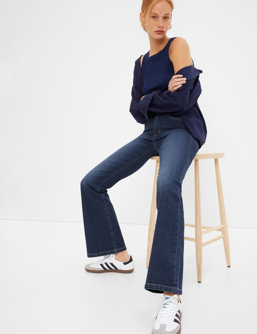 High Rise '70s Flare Jeans