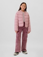 Kids Recycled Lightweight PrimaLoft® Puffer Bomber Jacket