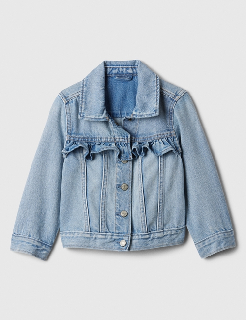 babyGap Ruffle Icon Denim Jacket