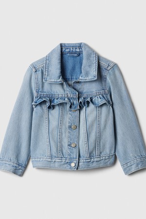 babyGap Ruffle Icon Denim Jacket