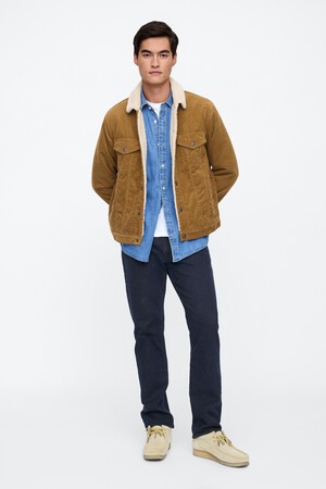 Straight Jeans with Washwell