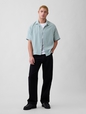 Boxy Gauze Vacay Shirt