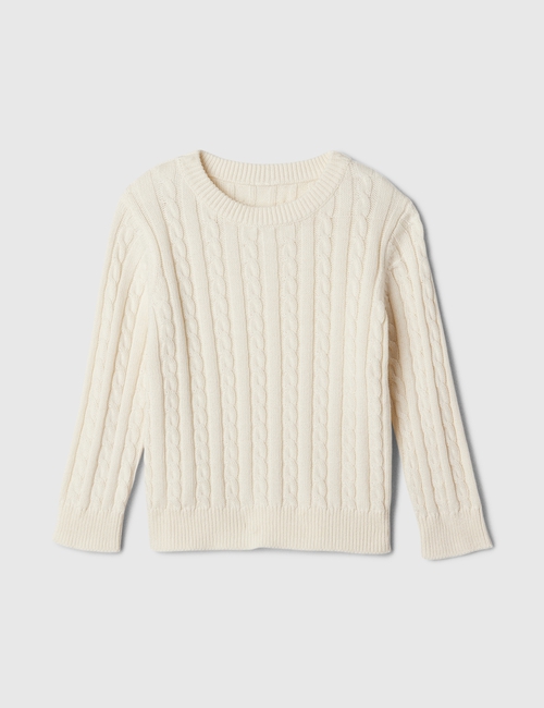 babyGap Cable-Knit Crewneck Sweater