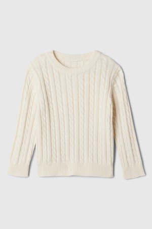 babyGap Cable-Knit Crewneck Sweater