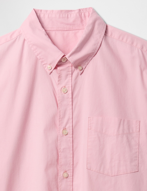 Stretch Poplin Shirt in Standard Fit