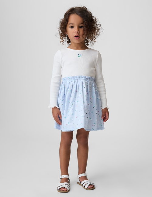Baby & Toddler Mixed Media Dress