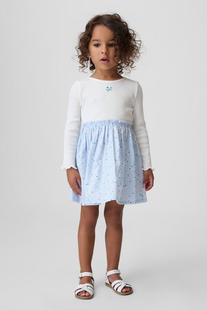 Baby & Toddler Mixed Media Dress
