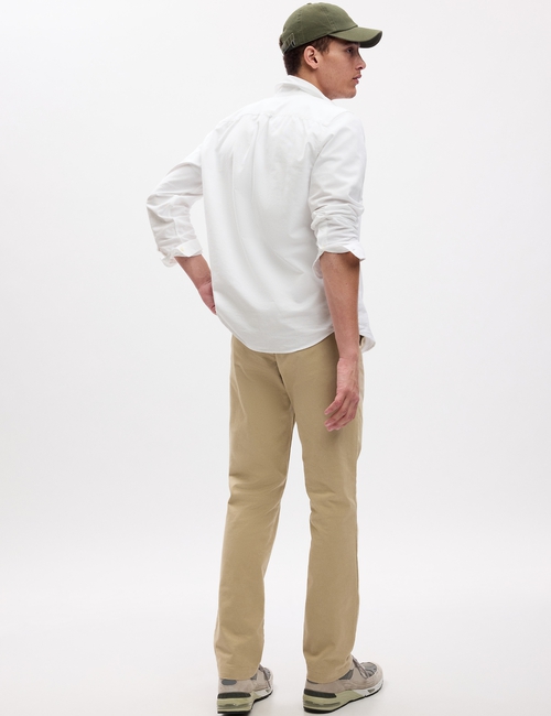 Modern Khakis in Straight Fit with GapFlex