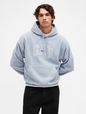 Oversized Athletic Logo Hoodie
