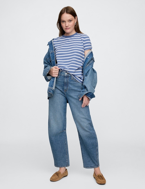Favorite Stripe Crewneck T-Shirt