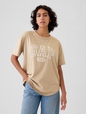 Organic Cotton Oversized Boyfriend Logo T-Shirt