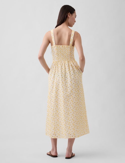 SL CORSET DRESS - ALL OVER EYELET