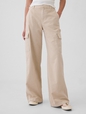 Low Rise Cargo Baggy Khakis