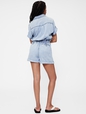 GapStudio Draped Denim Romper