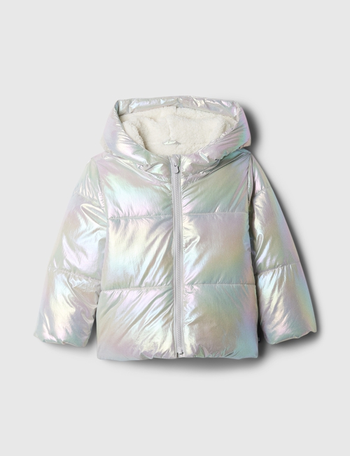 babyGap ColdControl Max Sherpa-Lined Cropped Jacket