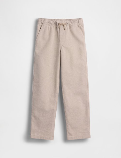 Kids Linen-Cotton Relaxed Easy Pants