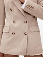 GapStudio Twill Double-Breasted Tailored Blazer