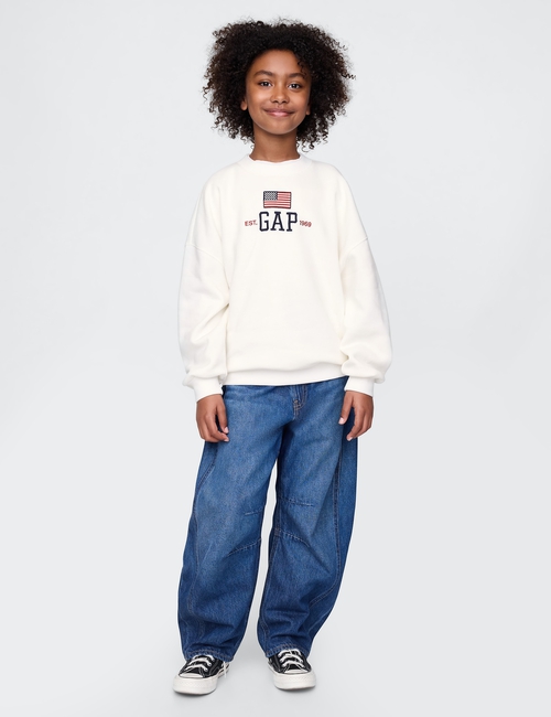 Kids Vintage Soft Americana Logo Sweatshirt