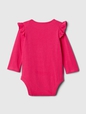 Baby Gap Logo Ruffle Bodysuit