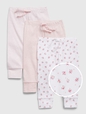 Baby First Favorites Organic Cotton Pull-On Pants (3-Pack)