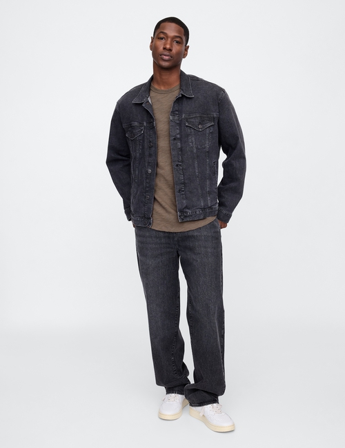 Lived-In Curved Hem Crewneck T-Shirt