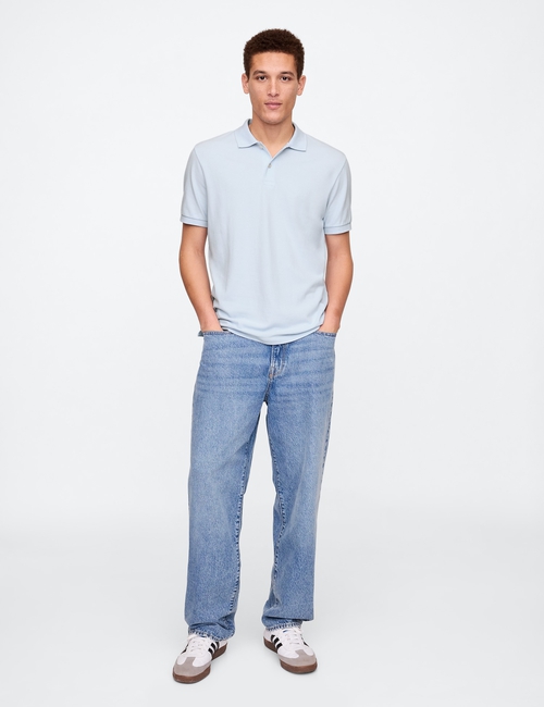 Stretch Pique Polo Shirt