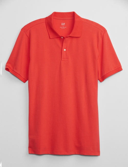 Stretch Pique Polo Shirt