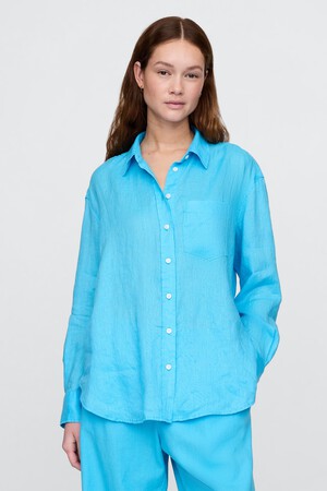 100% Linen Oversized Shirt