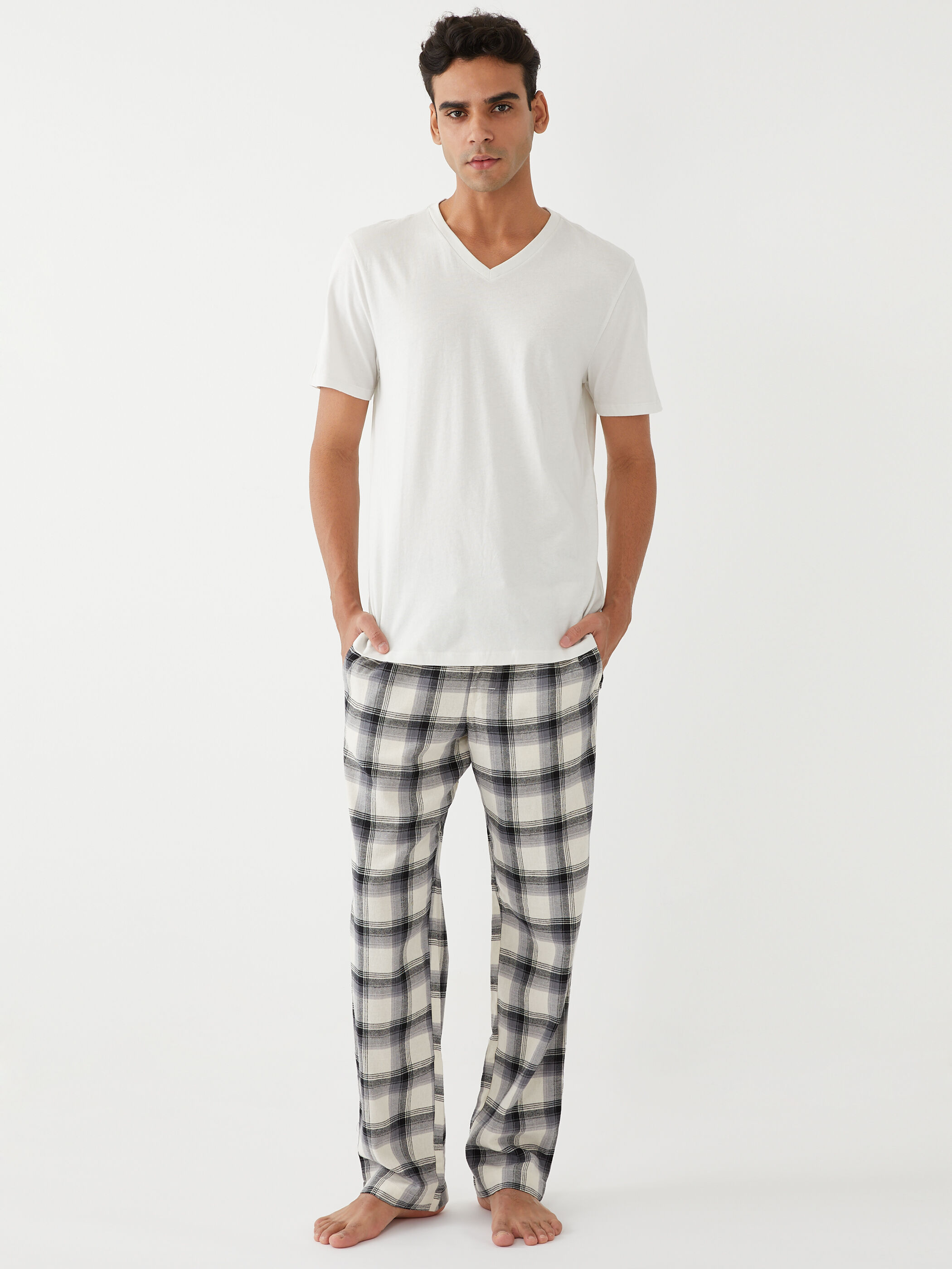 Checkered flannel pants online