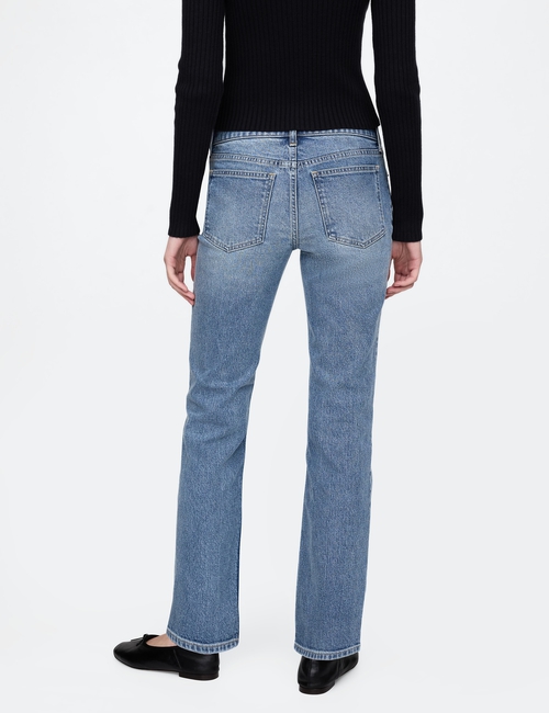 Low Rise '90s Slim Straight Jeans