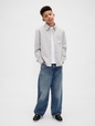 Kids Cozy Button-Front Shirt