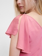 GAP STUDIO WASH FLUTER SLEEVE MIDI DRESS