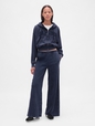 BAGGY WIDE LEG SWEATPANT - LOGO