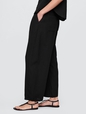 Crinkle Gauze Easy Barrel Pants