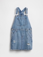 Kids Denim Pinafore Dress